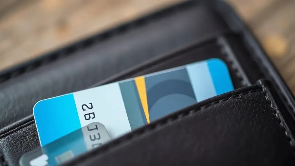 two credit cards in wallet payment