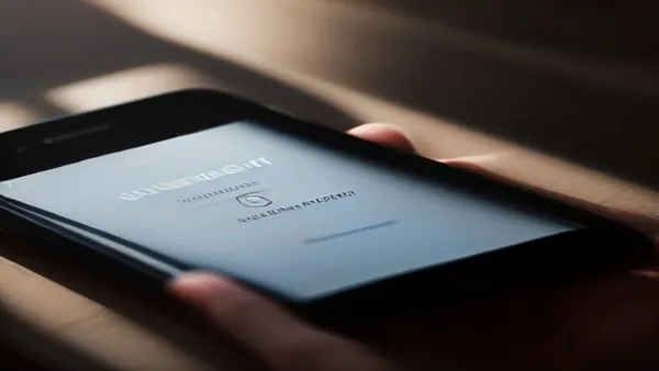 Tela de celular exibindo alerta de verificação de segurança durante transação bancária
